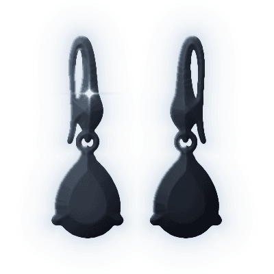 Silhouette of Hyacinth Earrings