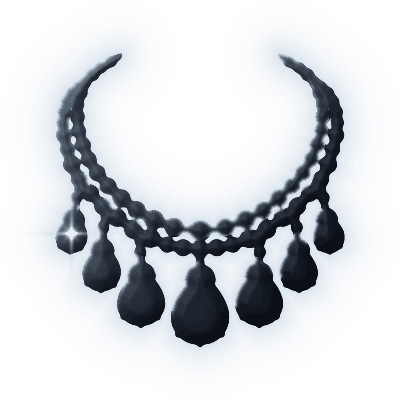 Silhouette of Maharaja of Indore Necklace