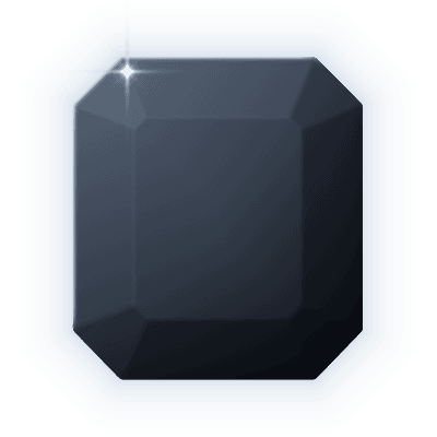 Silhouette of Atocha Star Emerald