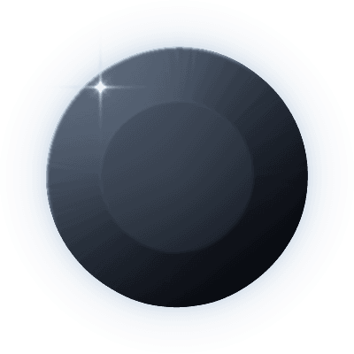 Silhouette of Piedras Negras Pyrite Mirror