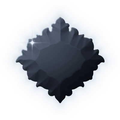 Silhouette of Cornwall Cassiterite Brooch