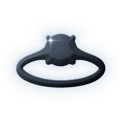 Silhouette of Fireblende Ring