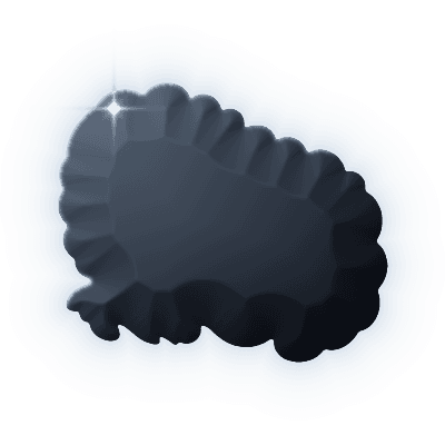 Silhouette of Golden Fleece Brooch