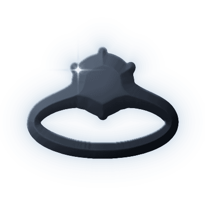 Silhouette of Danbury Light Ring