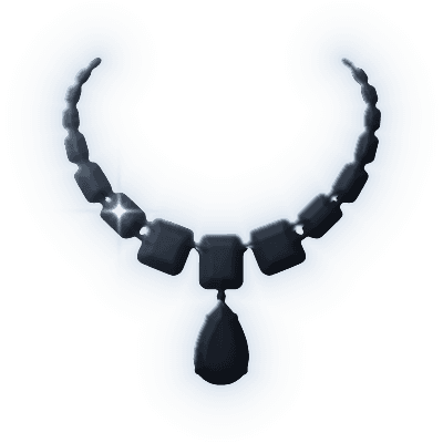 Silhouette of Clear Light Necklace