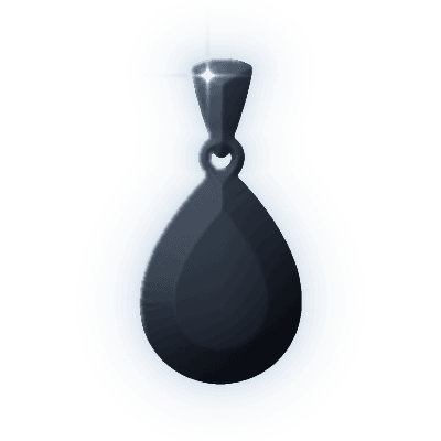 Silhouette of Baltic Sun Pendant