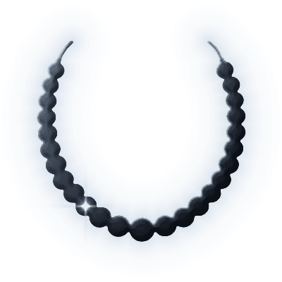 Silhouette of Derrybrien Necklace