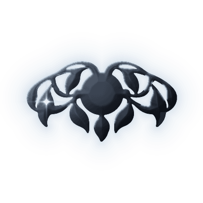 Silhouette of Whitby Mourning Brooch