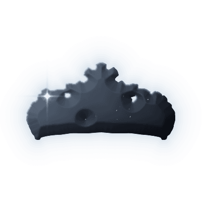 Silhouette of Noor-ol-Ain Diamond