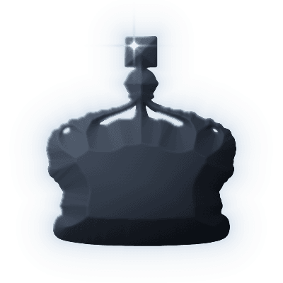 Silhouette of Imperial Crown of India