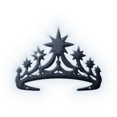 Silhouette of Star-Born Tiara