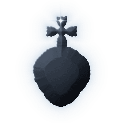 Silhouette of Spinel of the Great Imperial Crown