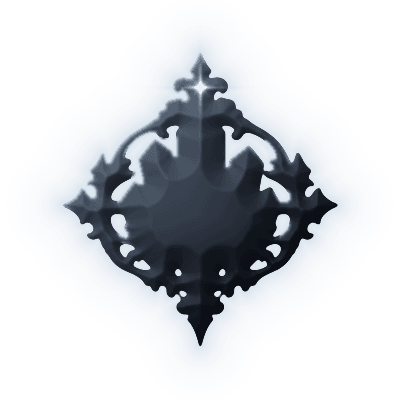 Silhouette of Frost Spire Brooch