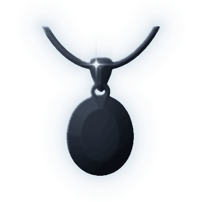 Silhouette of Copper Sky Pendant