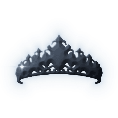Silhouette of Azure Sky Tiara