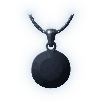 Silhouette of Royal Azel Pendant