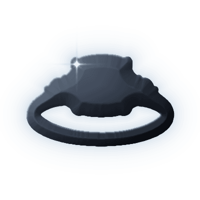 Silhouette of Wessels Stone Ring