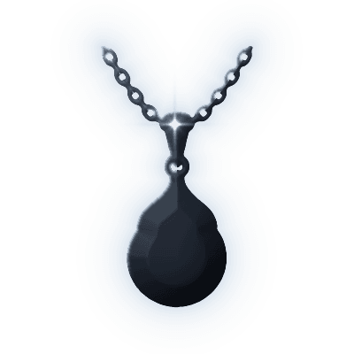 Silhouette of Dragon's Blood Pendant